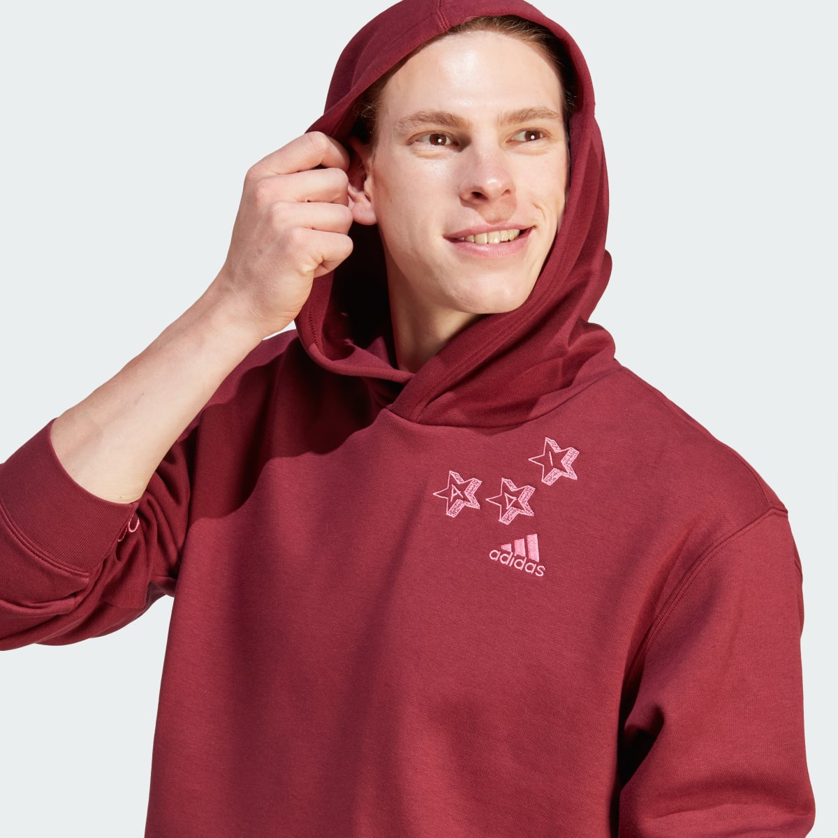 Adidas Scribble Fleece Hoodie. 6