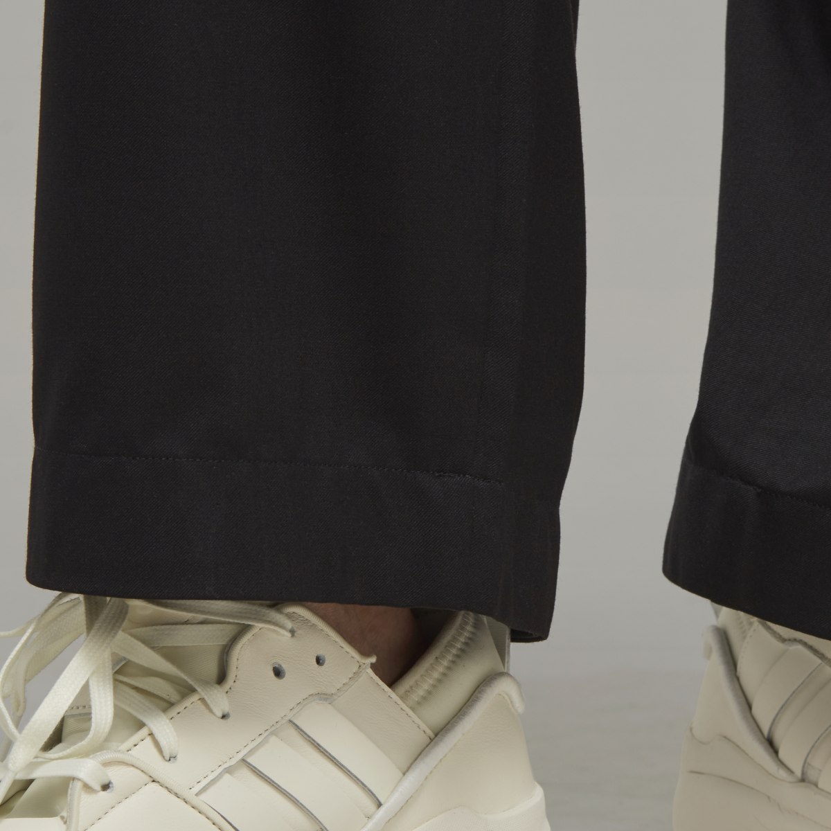 Adidas Y-3 Refined Wool Wide-Leg Pants. 8