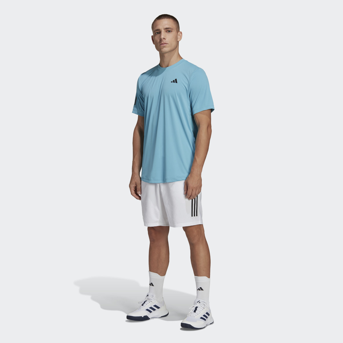 Adidas Club 3-Stripes Tenis Şortu. 5