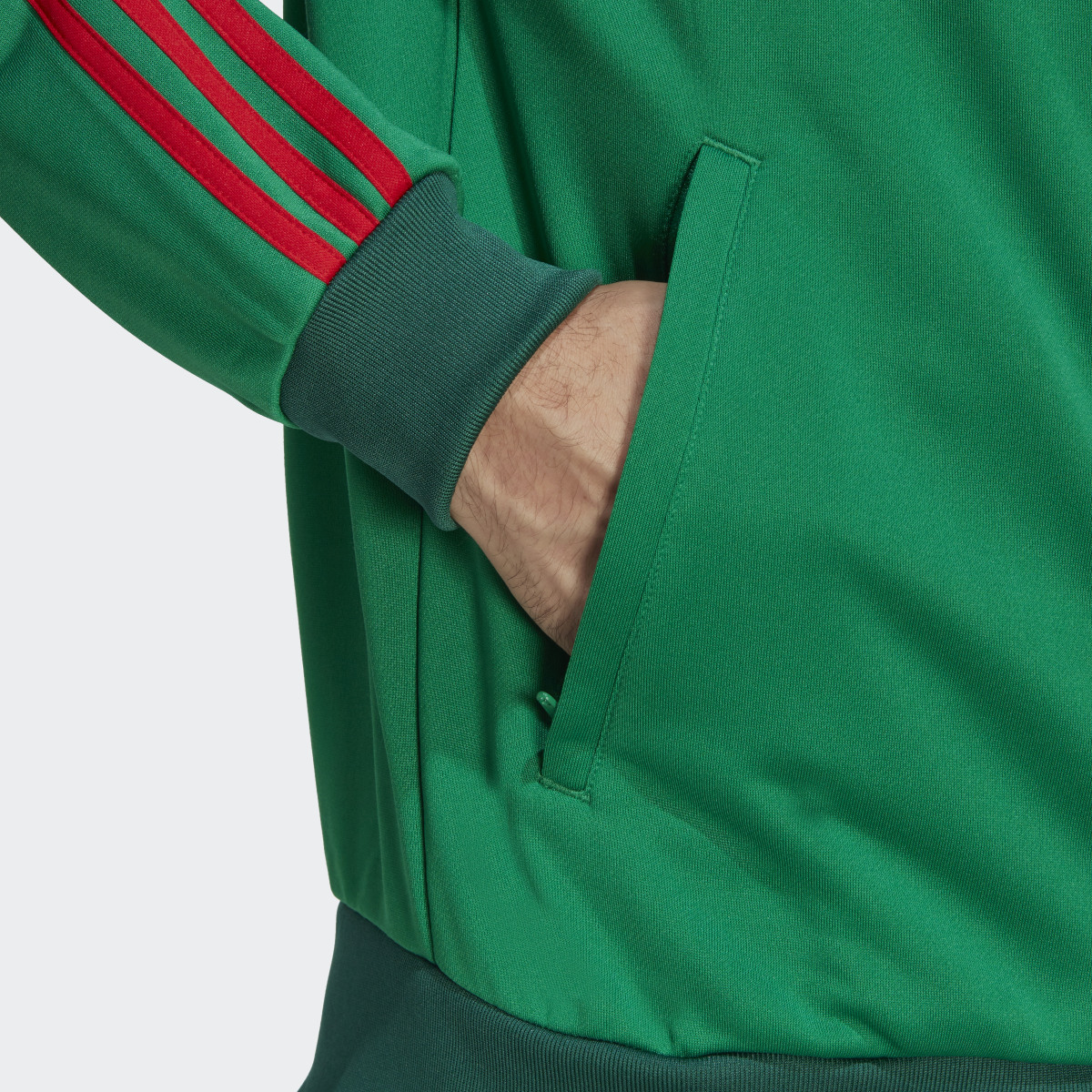 Adidas Chamarra Deportiva México 3 Franjas. 7