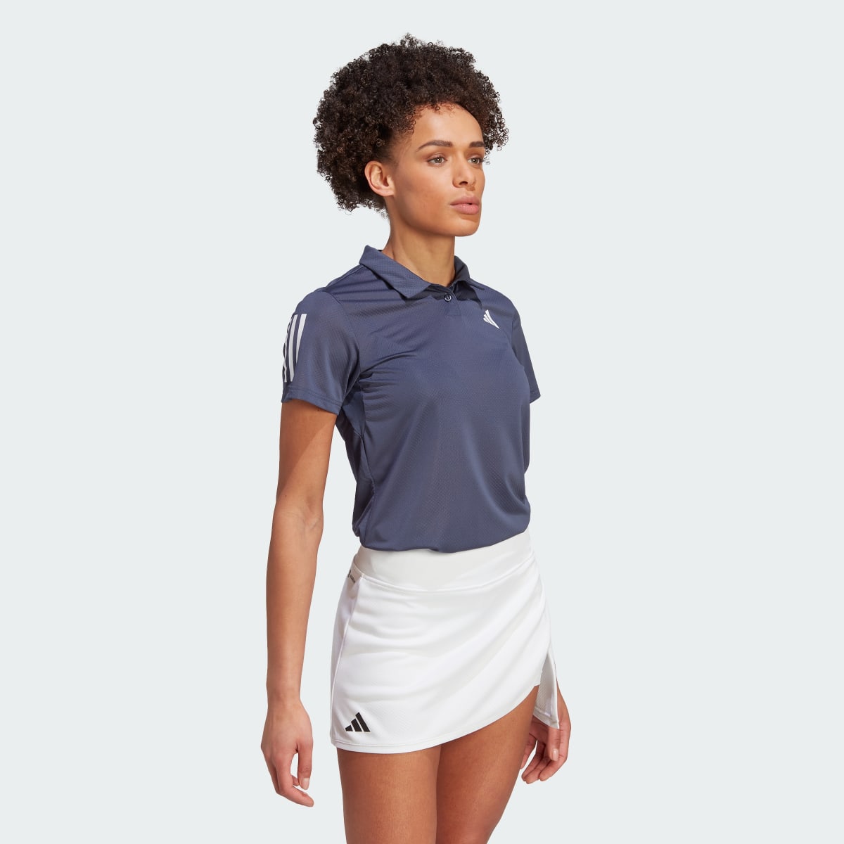 Adidas Playera Polo Club para Tenis. 4