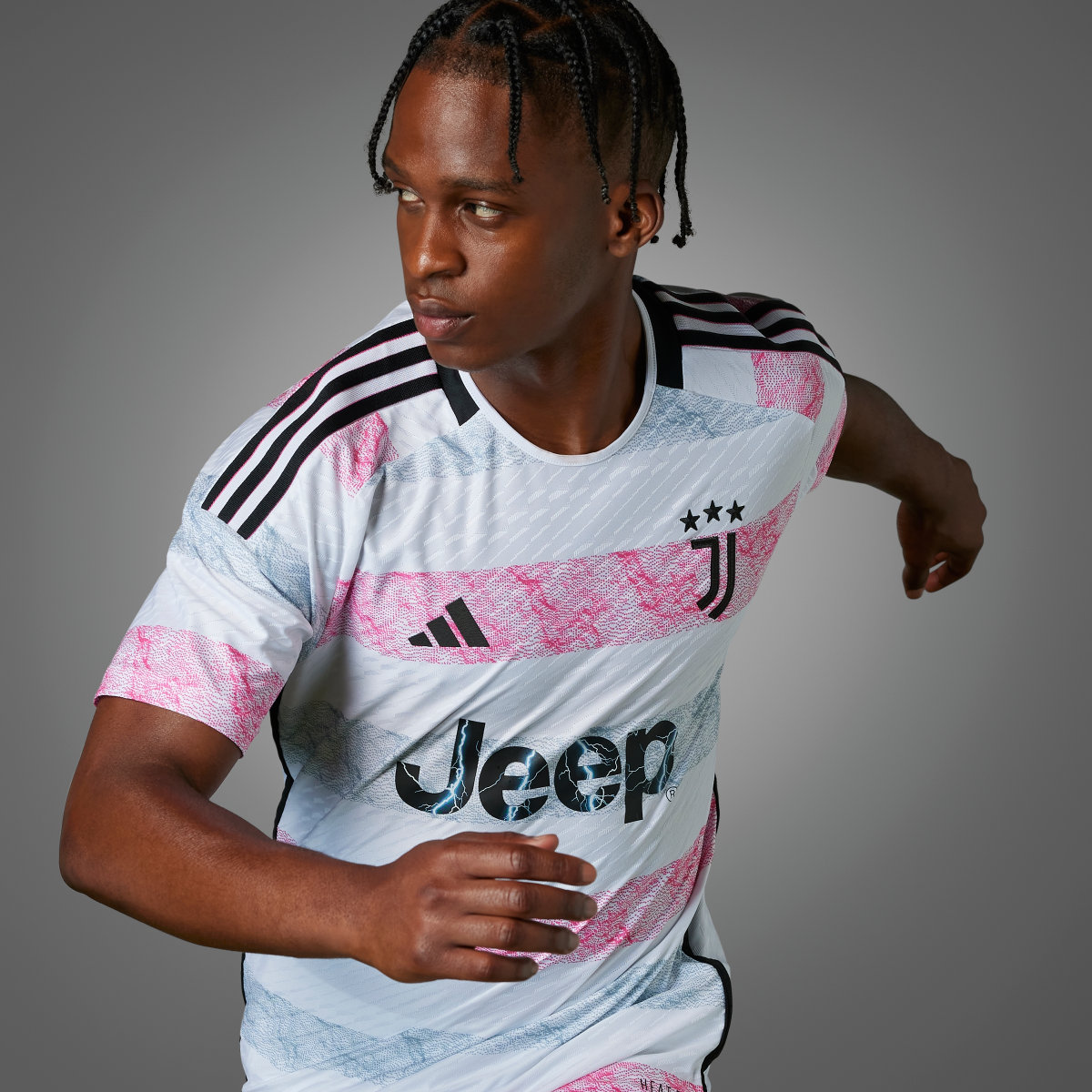 Adidas Camisola Alternativa Oficial 23/24 da Juventus. 4