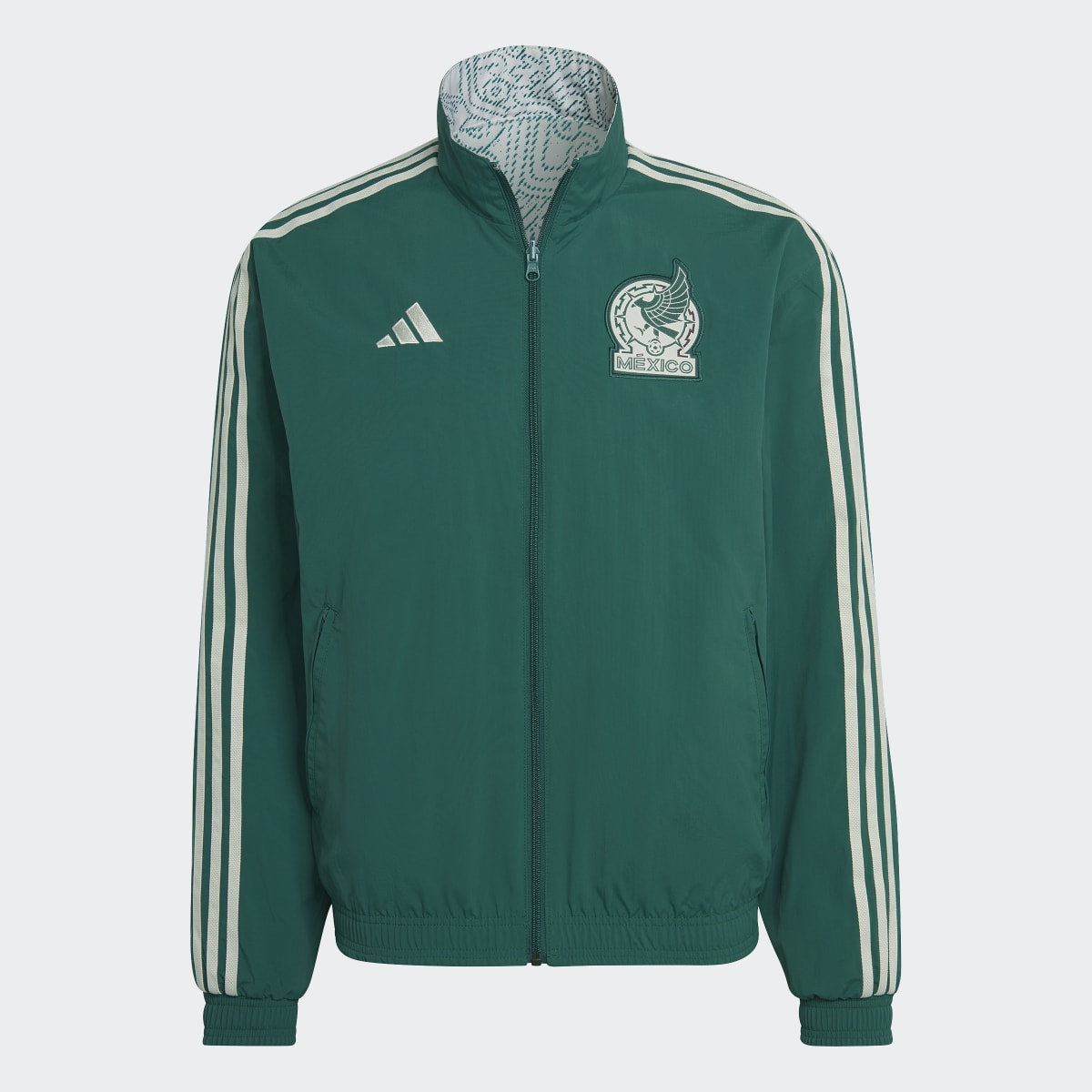 Adidas Chamarra Anthem Selección Nacional de México. 6