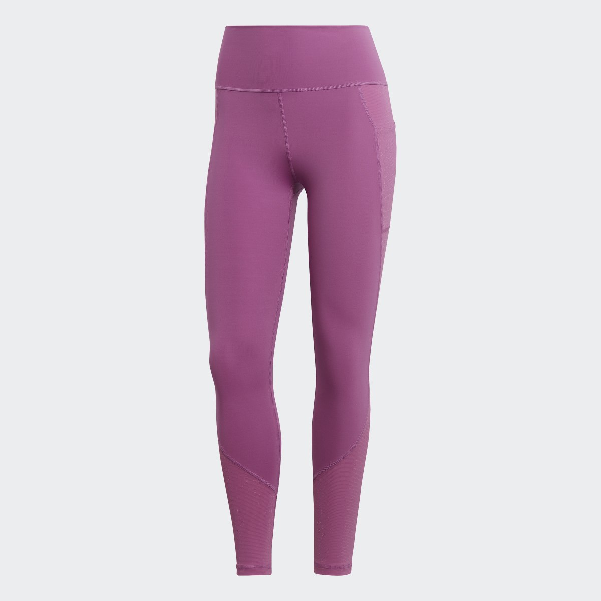 Adidas Legging de training long et brillant Optime. 4