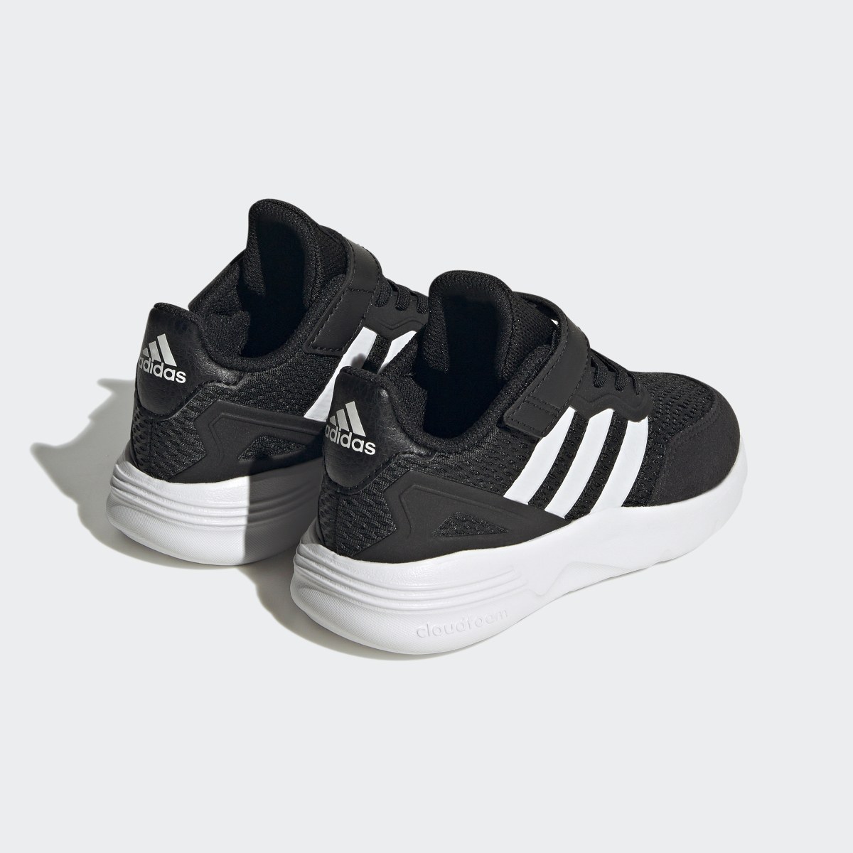 Adidas Chaussure à lacets élastiques et scratch Nebzed. 6