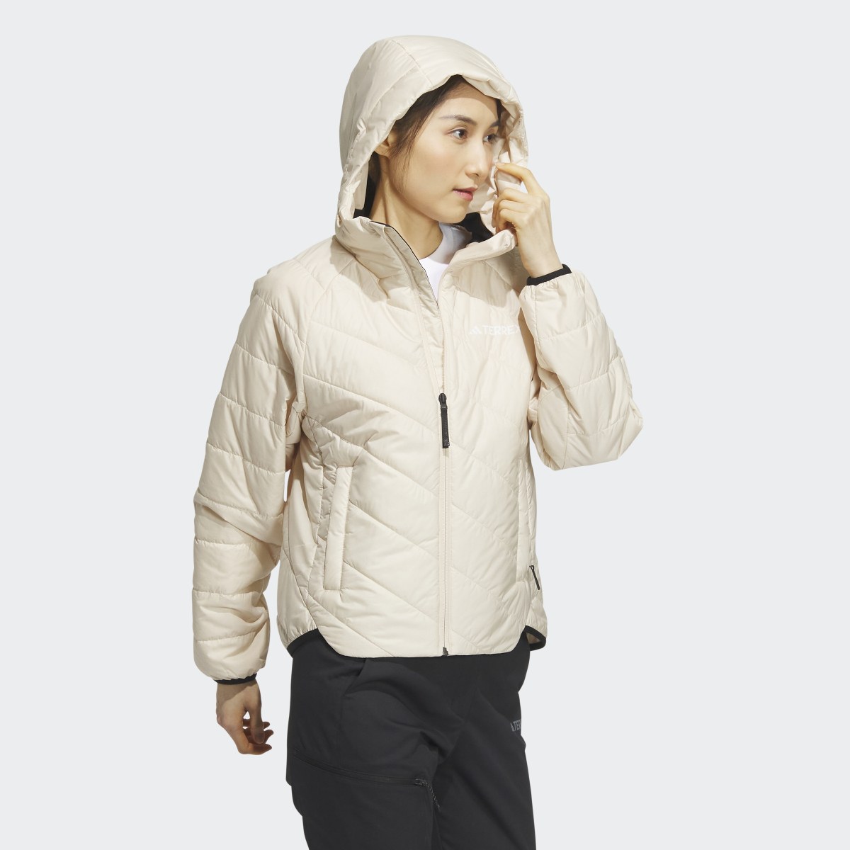 Adidas Lightweight Padded Jacke. 4