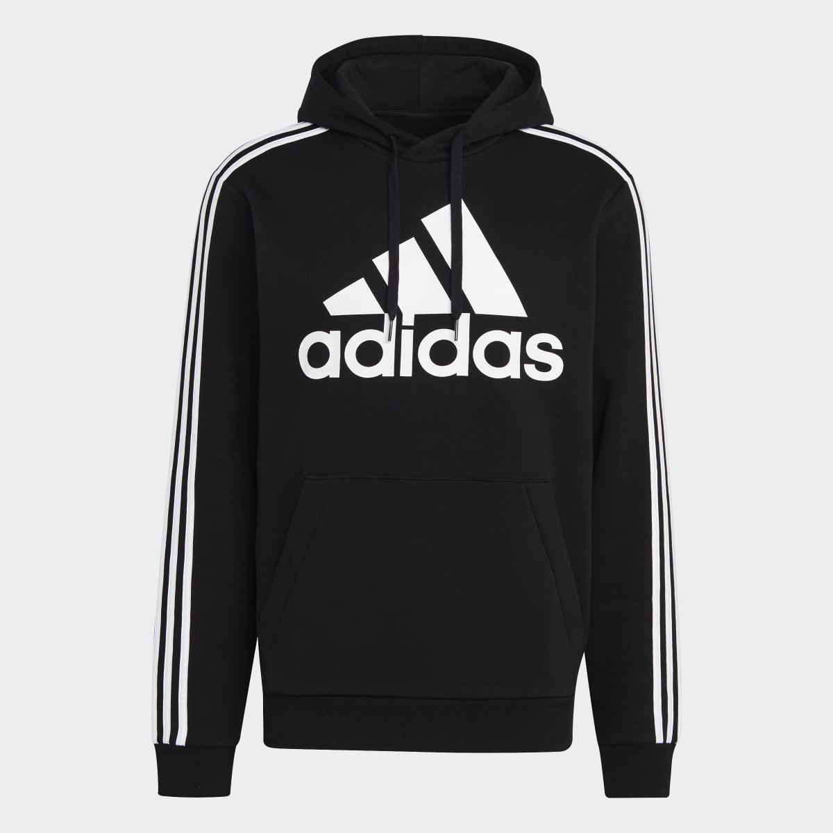 Adidas Camisola com Capuz Fleece 3-Stripes Essentials. 5