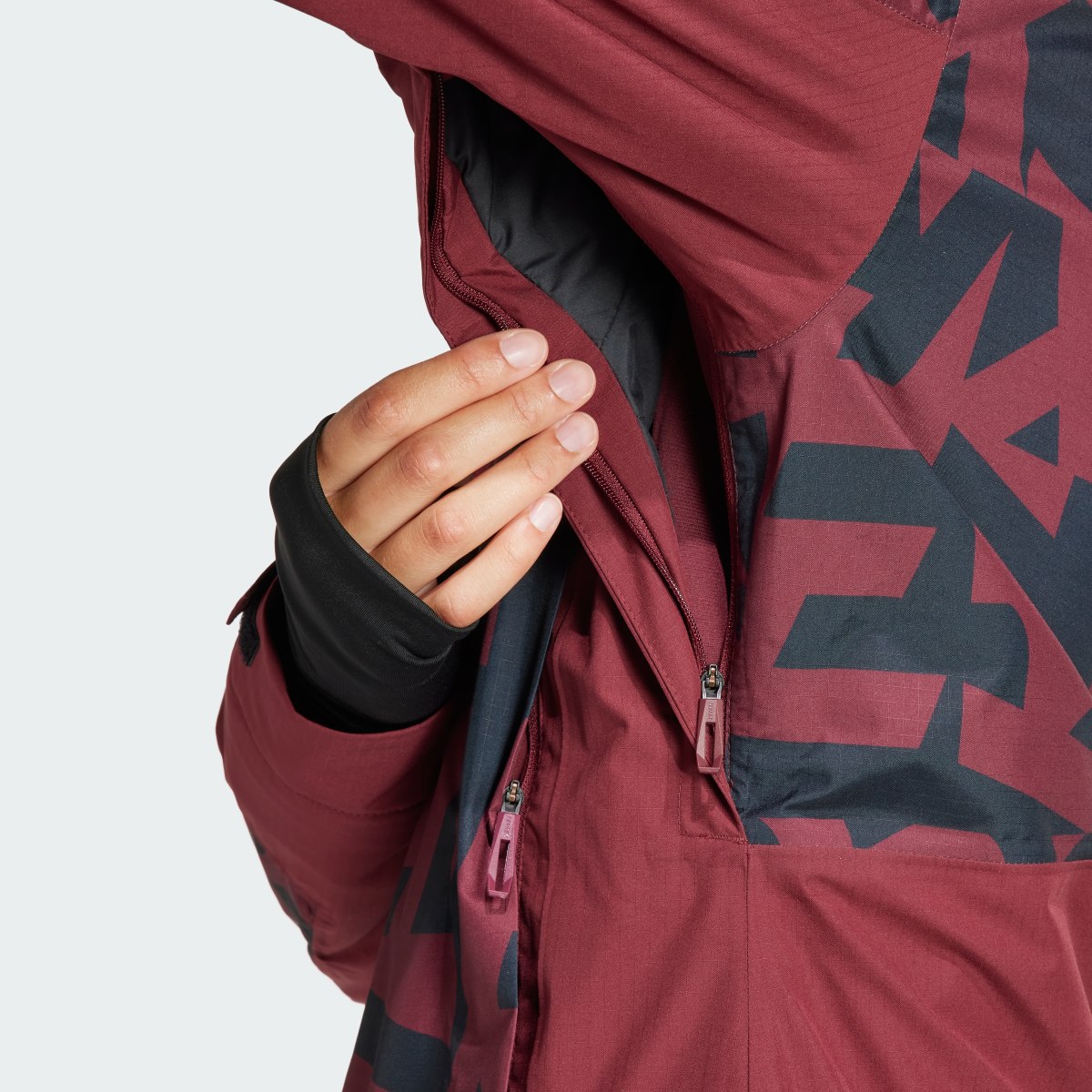 Adidas Terrex Xperior 2L Insulated RAIN.RDY Graphic Jacket. 8