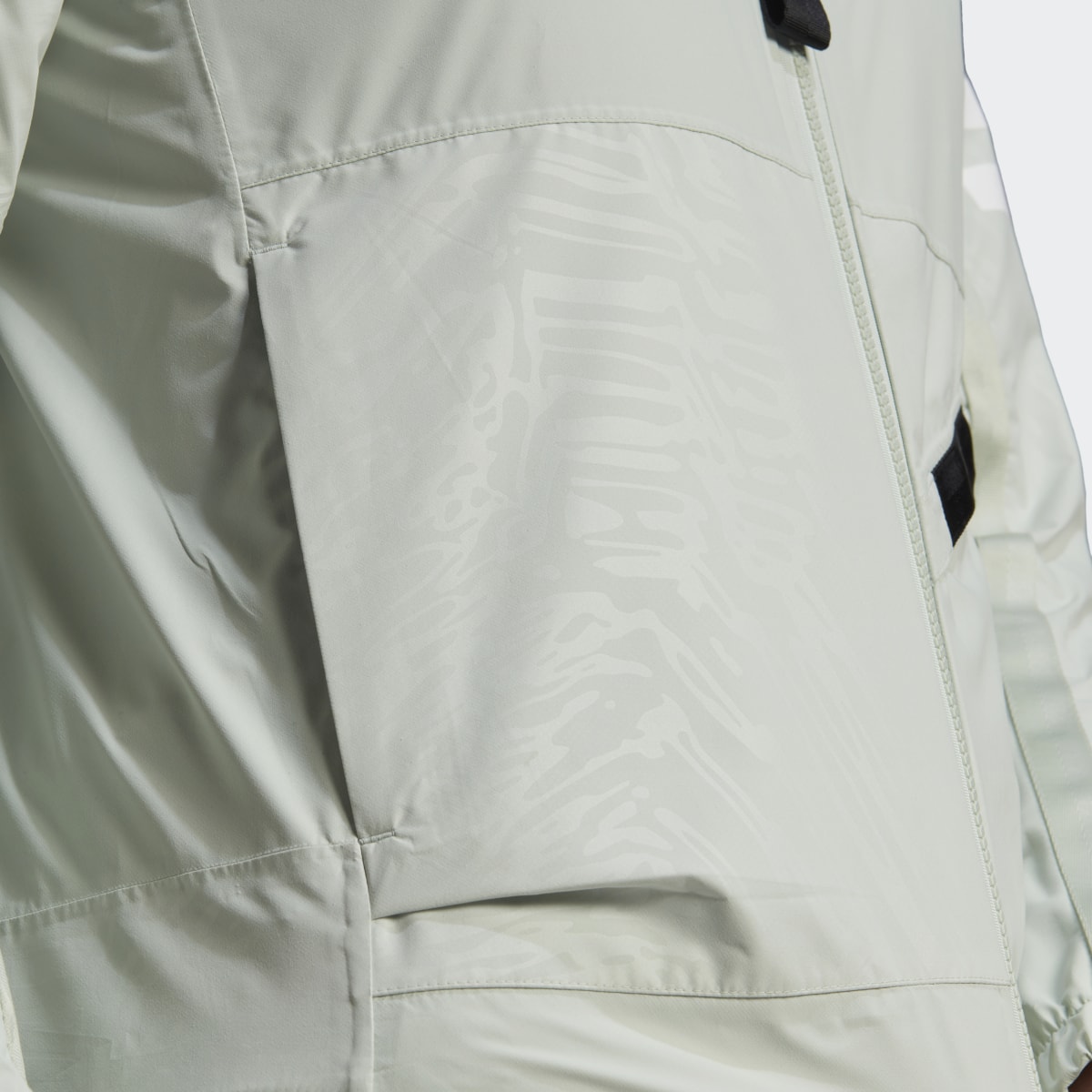 Adidas Chaqueta impermeable con capucha Terrex Utilitas. 8