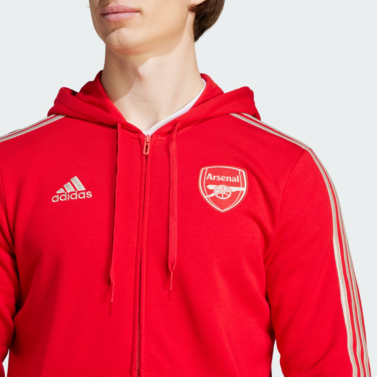 Adidas Arsenal DNA Full-Zip Hoodie. 6