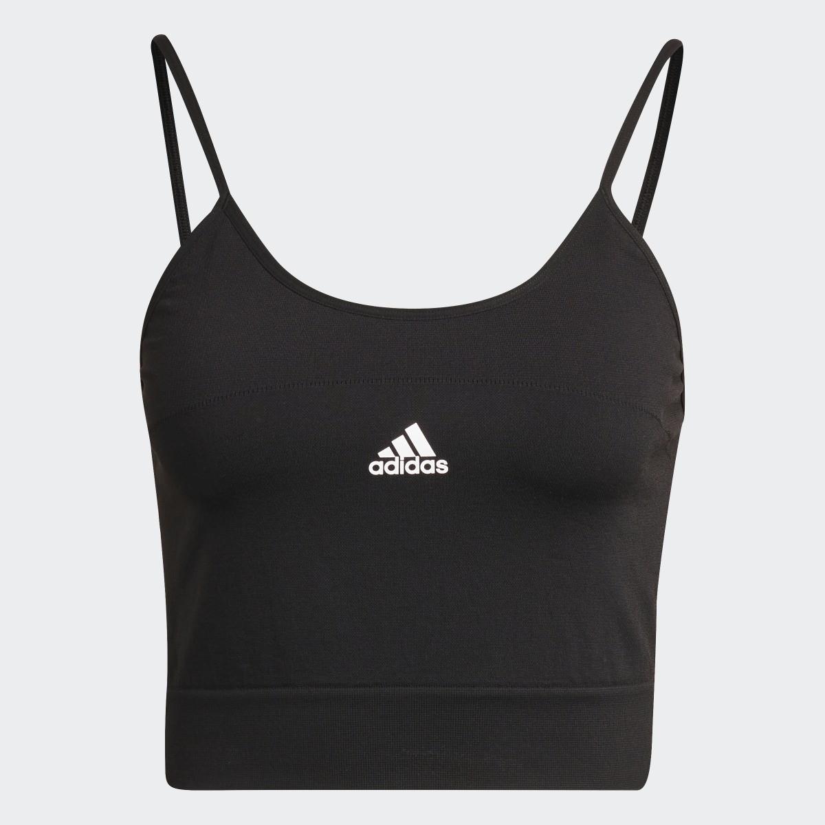 Adidas Top adidas AEROKNIT Seamless Crop. 5