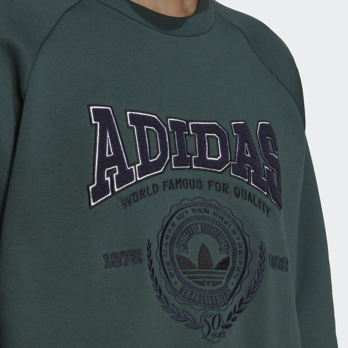 Adidas Felpa Varsity Crewneck. 6