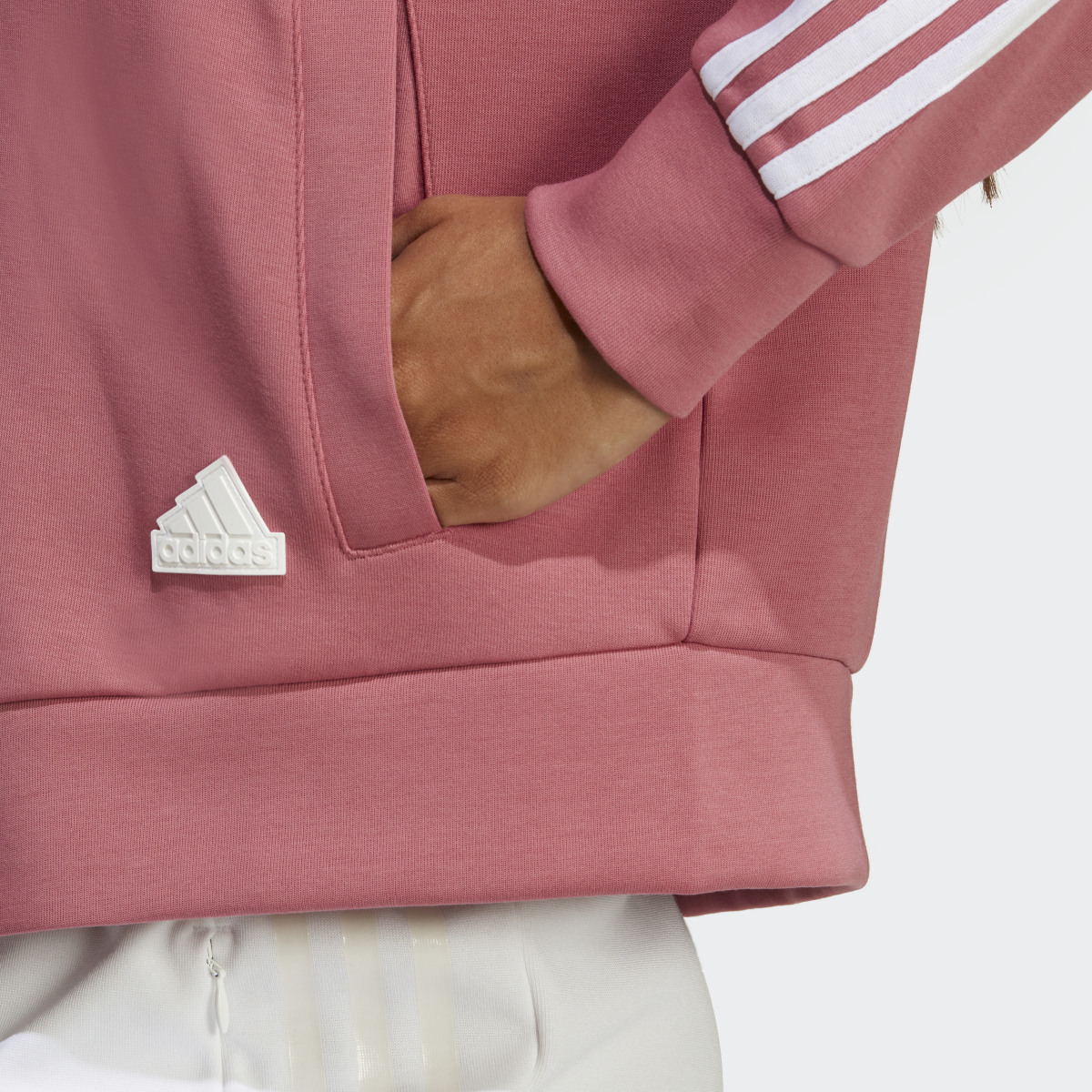 Adidas Felpa con cappuccio Future Icons 3-Stripes Full-Zip. 6