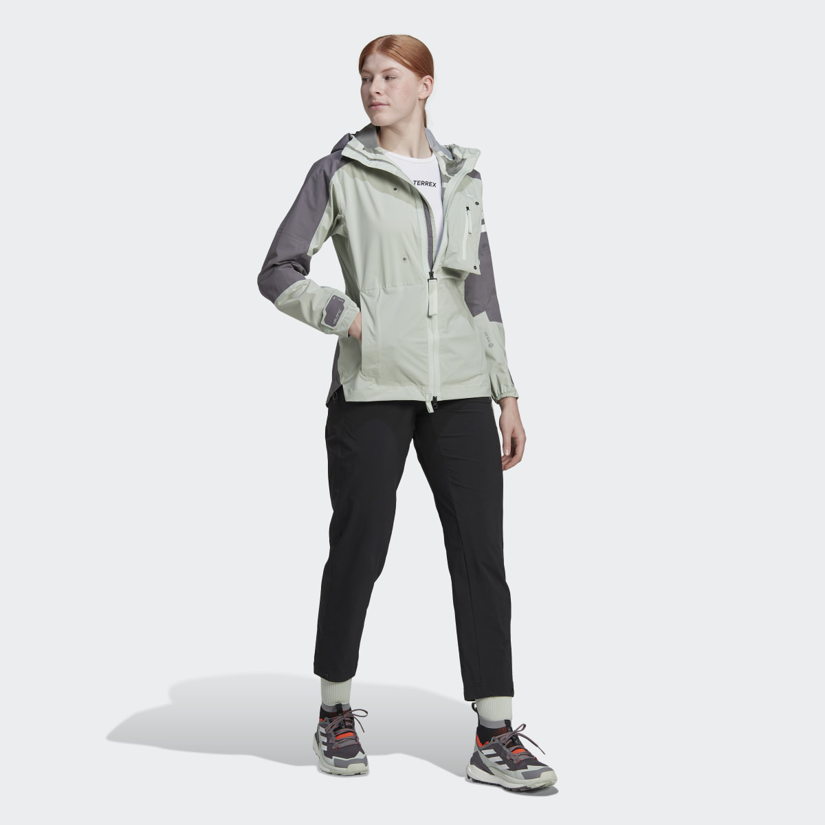 Adidas CHAQUETA TERREX XPLORIC RAIN.RDY HIKING. 11