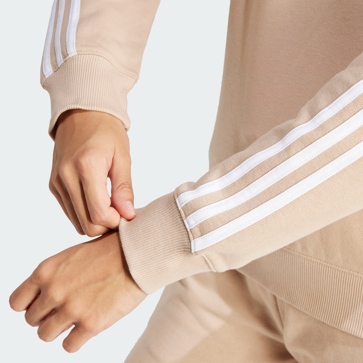 Adidas Sudadera Essentials Quarter-Zip 3 bandas. 7