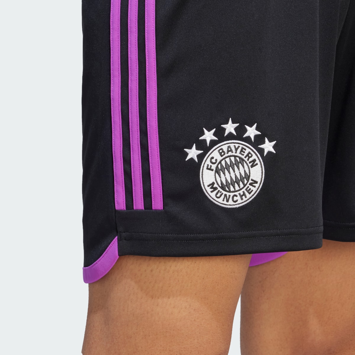 Adidas FC Bayern 23/24 Away Shorts. 5