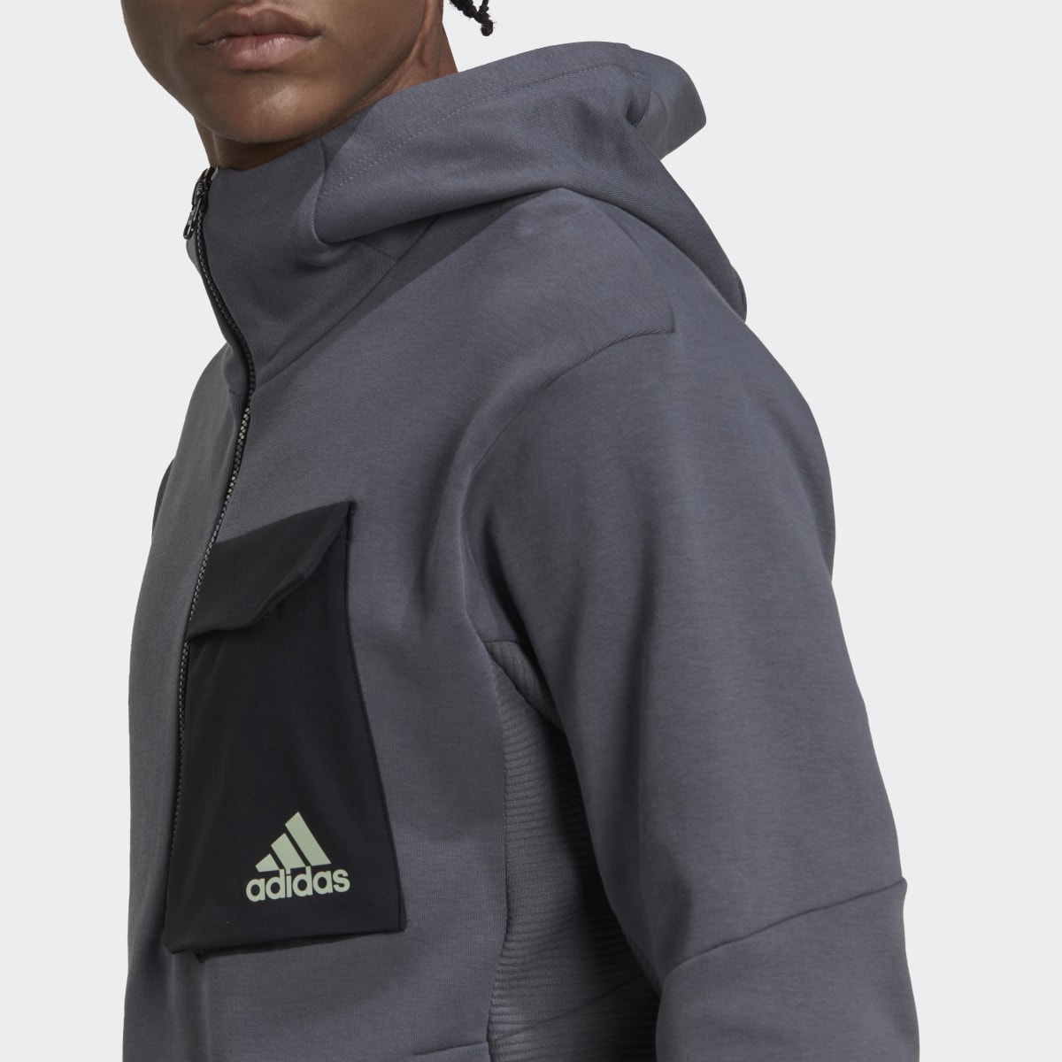 Adidas Designed for Gameday Hoodie. 6