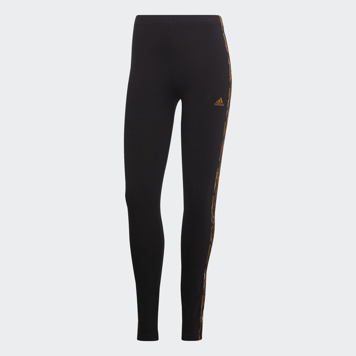 Adidas Essentials 3-Streifen Animal Print Leggings. 4