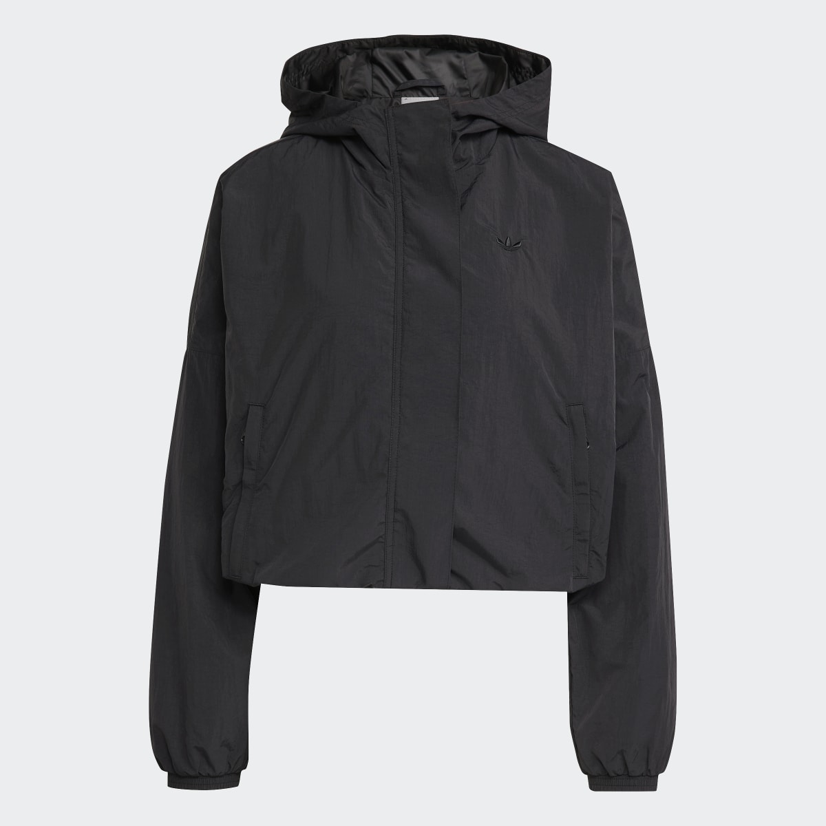 Adidas Premium Essentials Nylon Zip Hoodie. 5