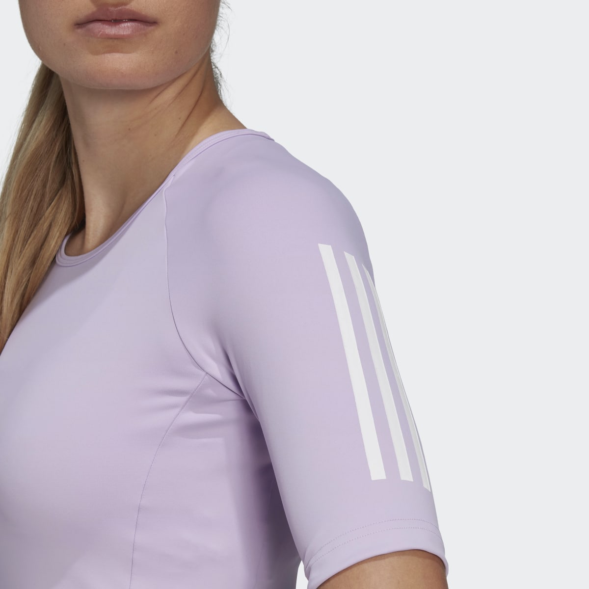 Adidas Hyperglam Training Crop Tee. 6