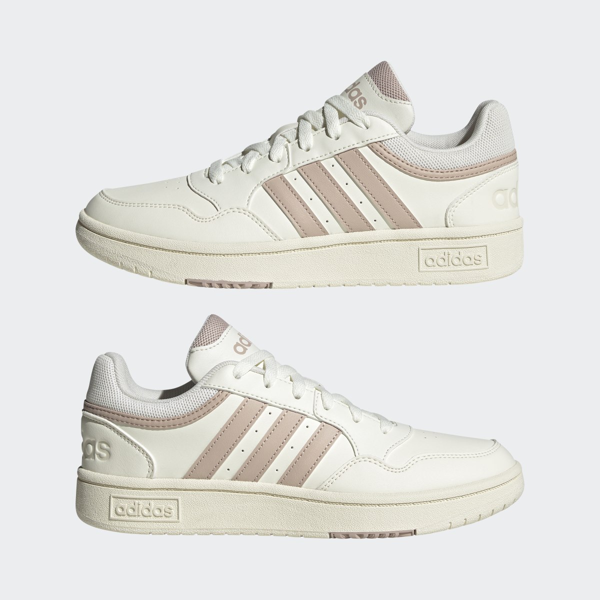 Adidas Hoops 3.0 Mid Lifestyle Basketball Low Shoes. 8