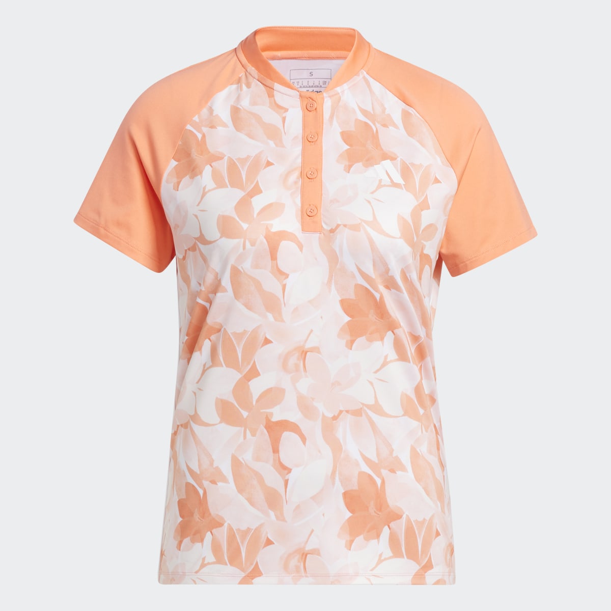 Adidas Women's Floral Golf Polo Shirt. 9