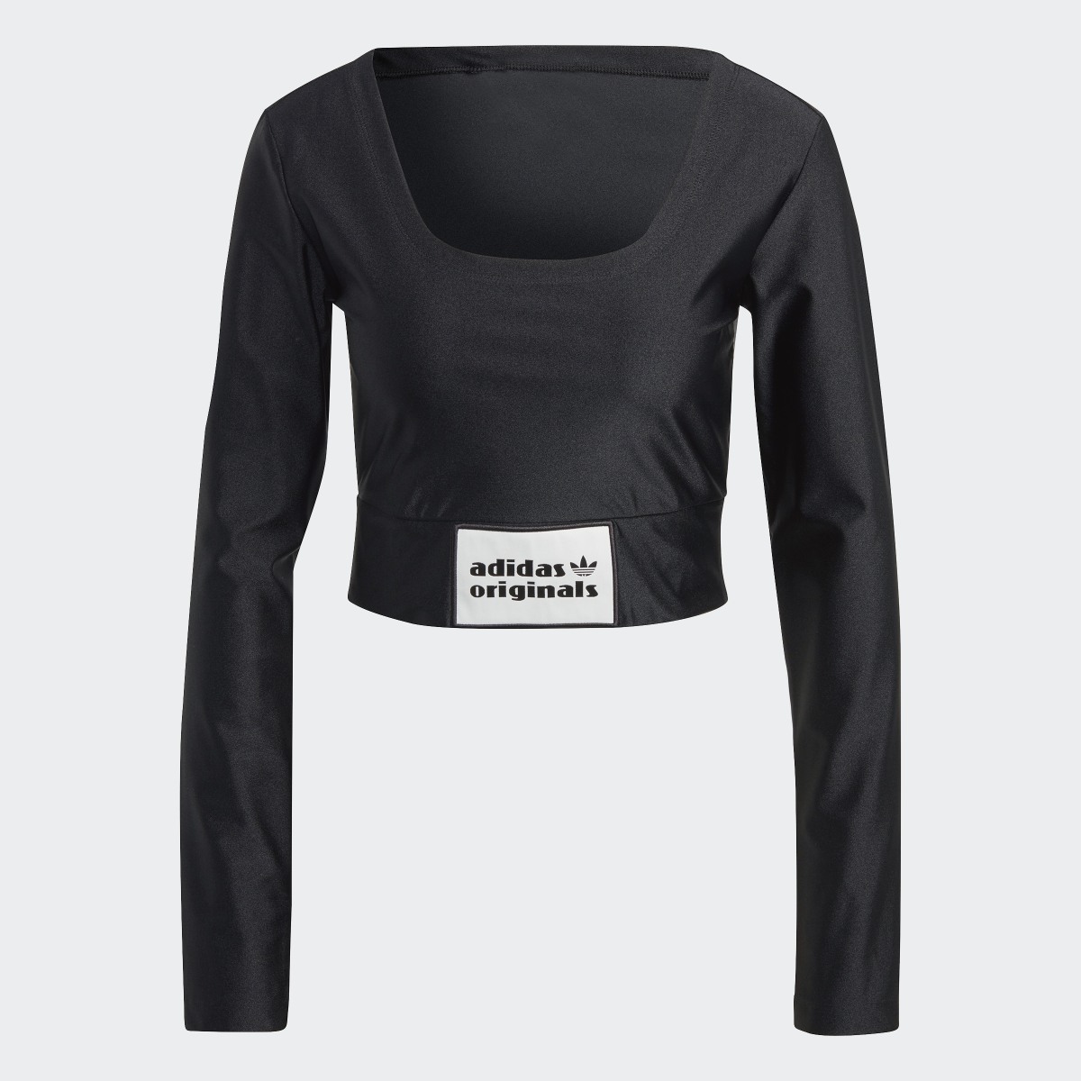 Adidas Long Sleeve Crop Top. 5