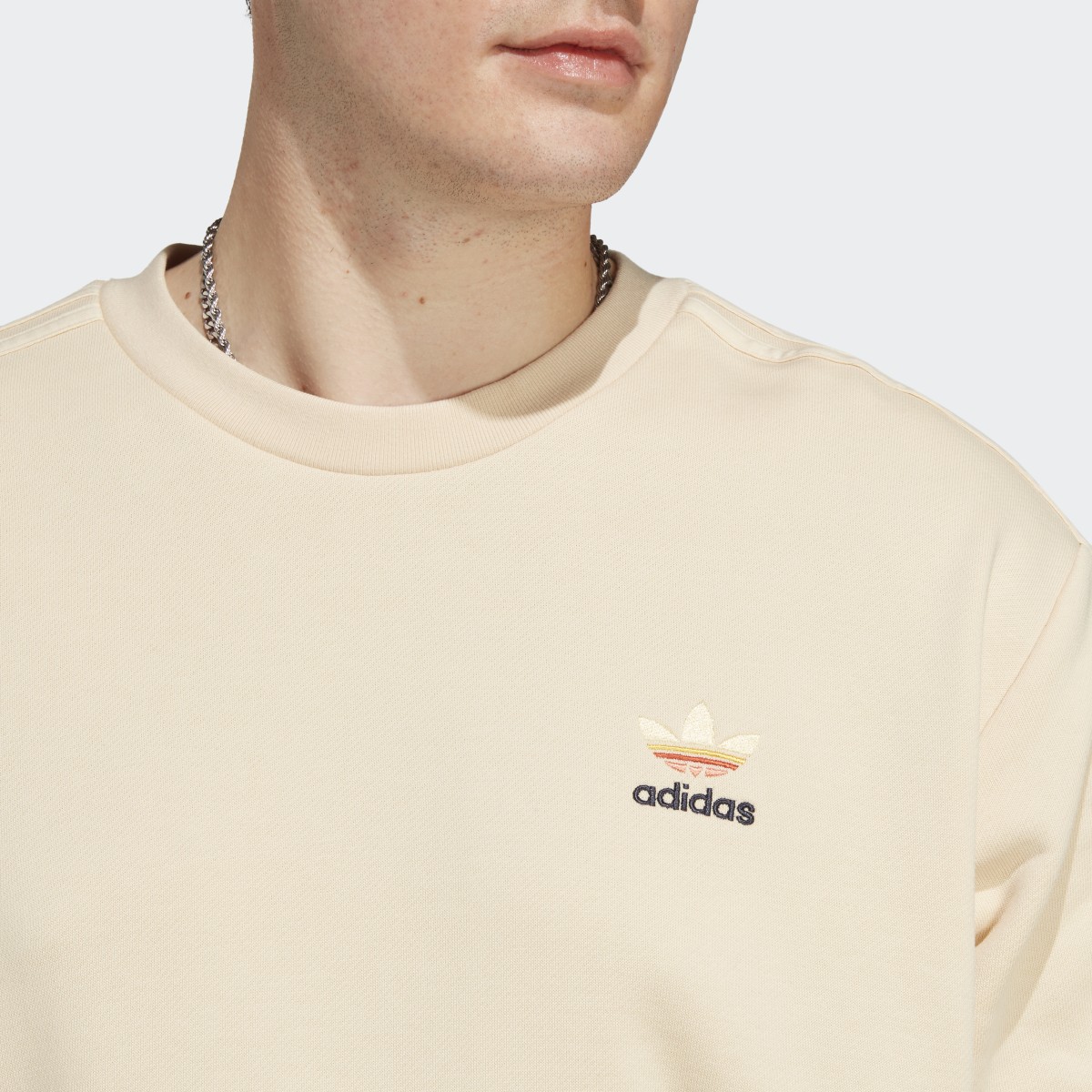 Adidas Graphic Planet Crew Sweatshirt. 6