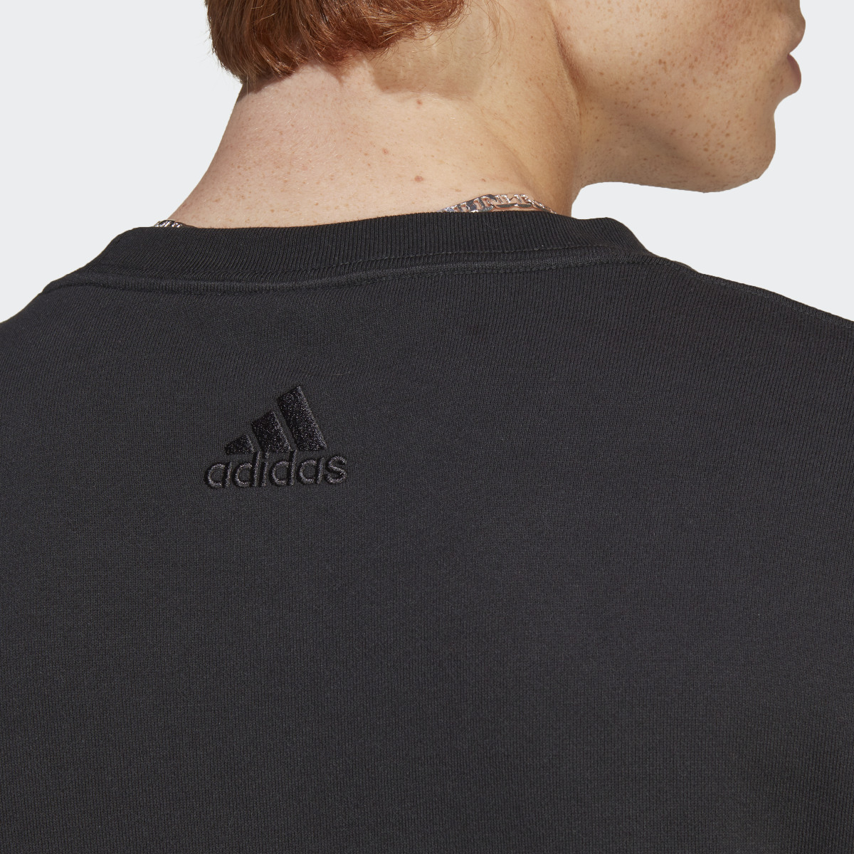 Adidas Essentials French Terry Big Logo Sweatshirt. 8