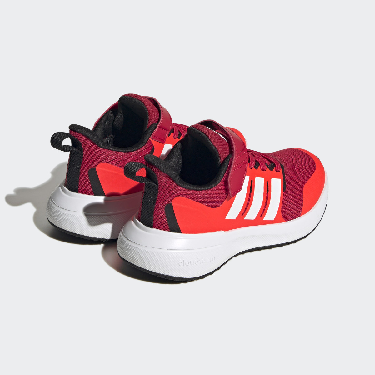 Adidas Chaussure à lacets élastiques et scratch FortaRun 2.0 Cloudfoam. 6