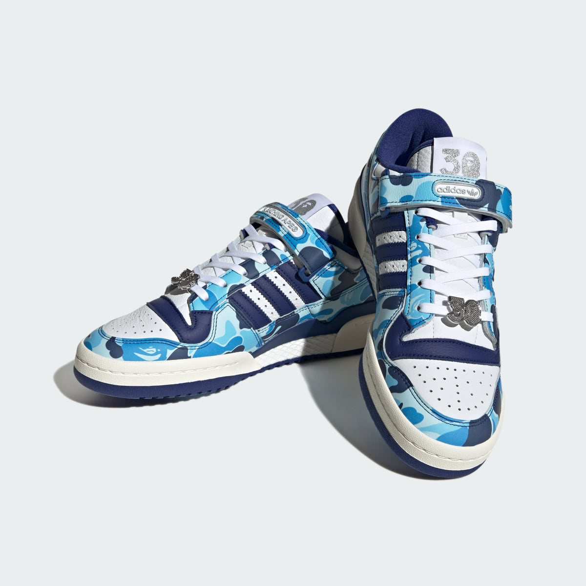 Adidas Forum 84 BAPE Low Shoes. 8