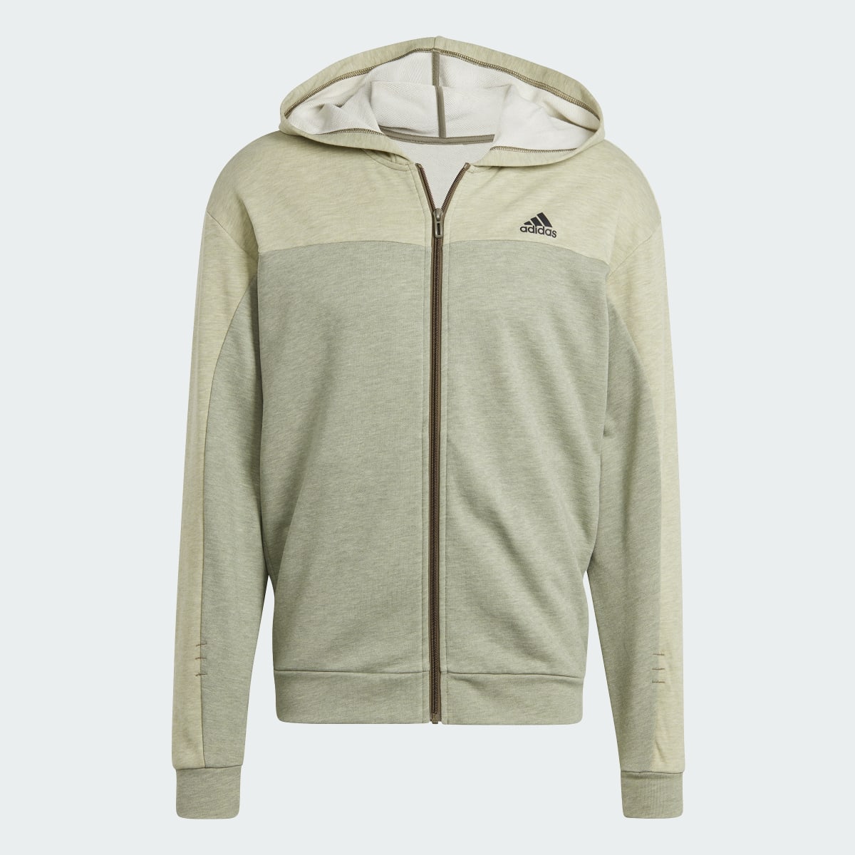 Adidas Mélange Full-Zip Kapüşonlu Üst. 5