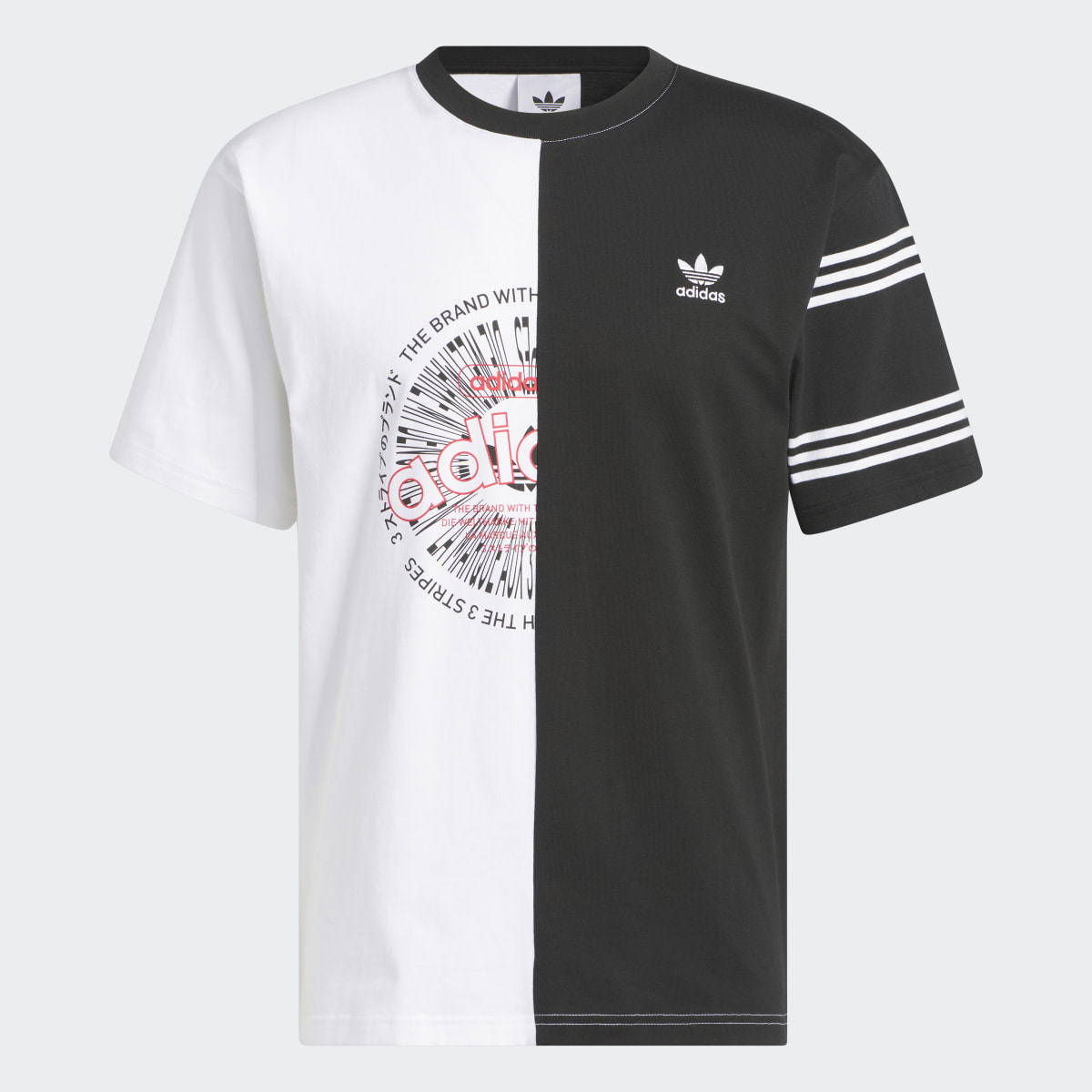 Adidas Half Split Tee. 5