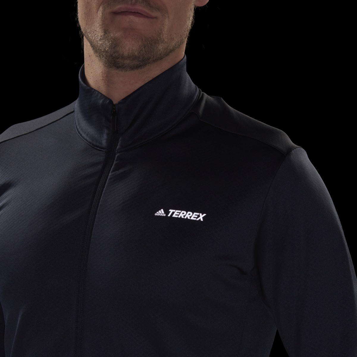 Adidas Terrex Multi Primegreen Full-Zip Fleece Jacket. 9