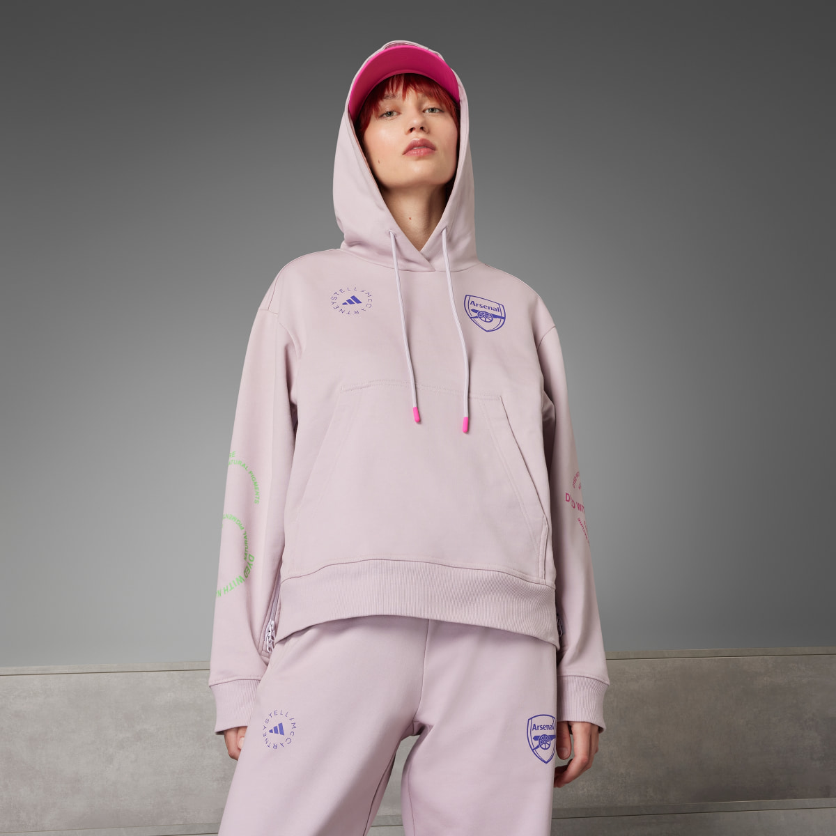 Adidas Arsenal x adidas by Stella McCartney Eşofman Altı. 7