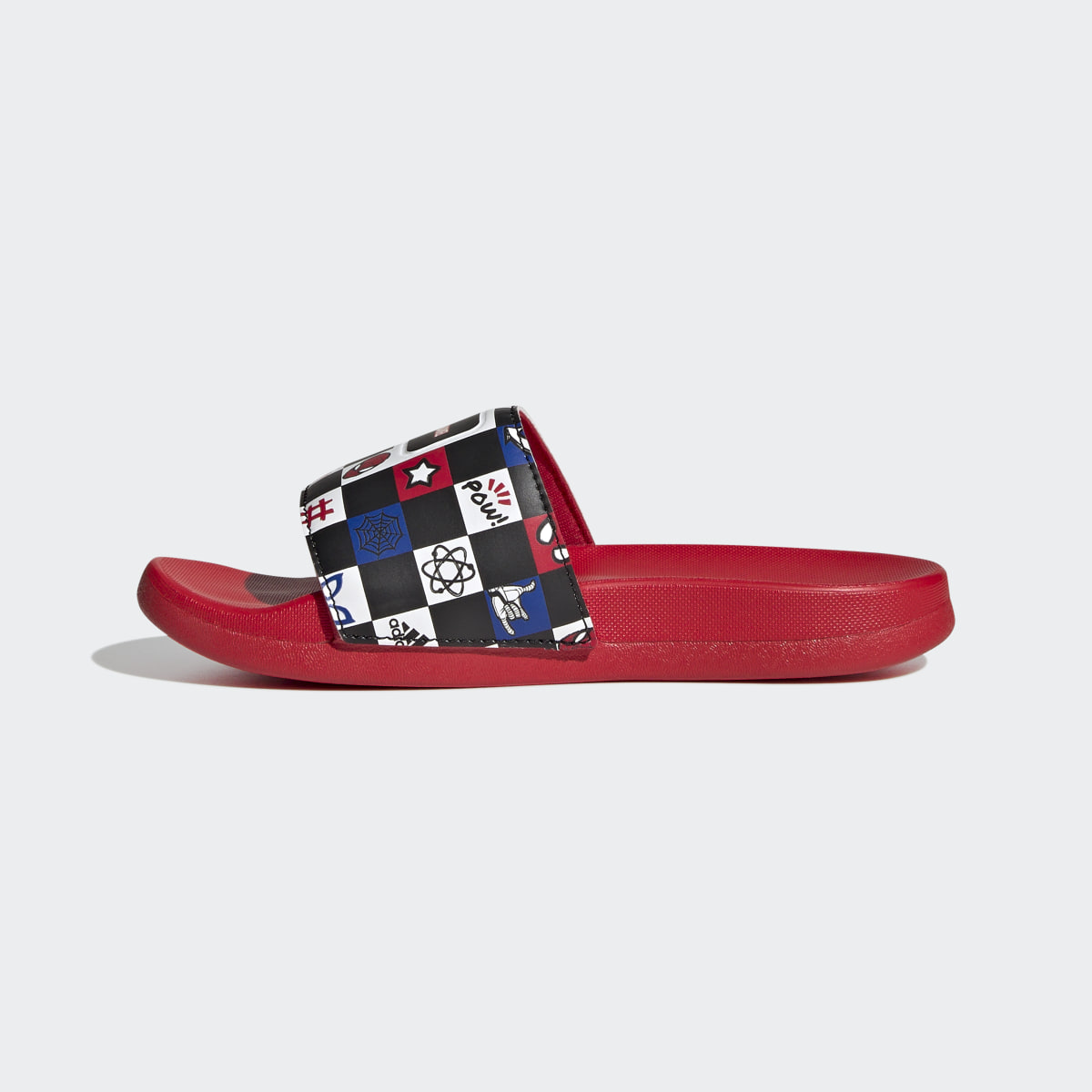 Adidas x Disney adilette Comfort Spider-Man Slides. 7