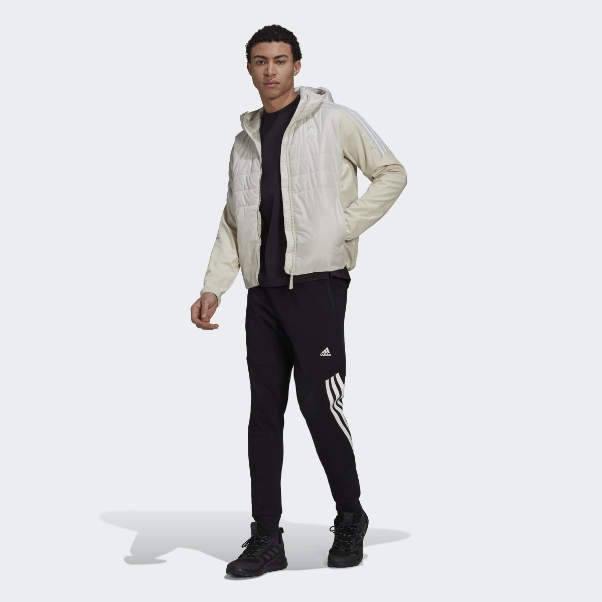 Adidas Veste à capuche Essentials Insulated Hybrid. 6