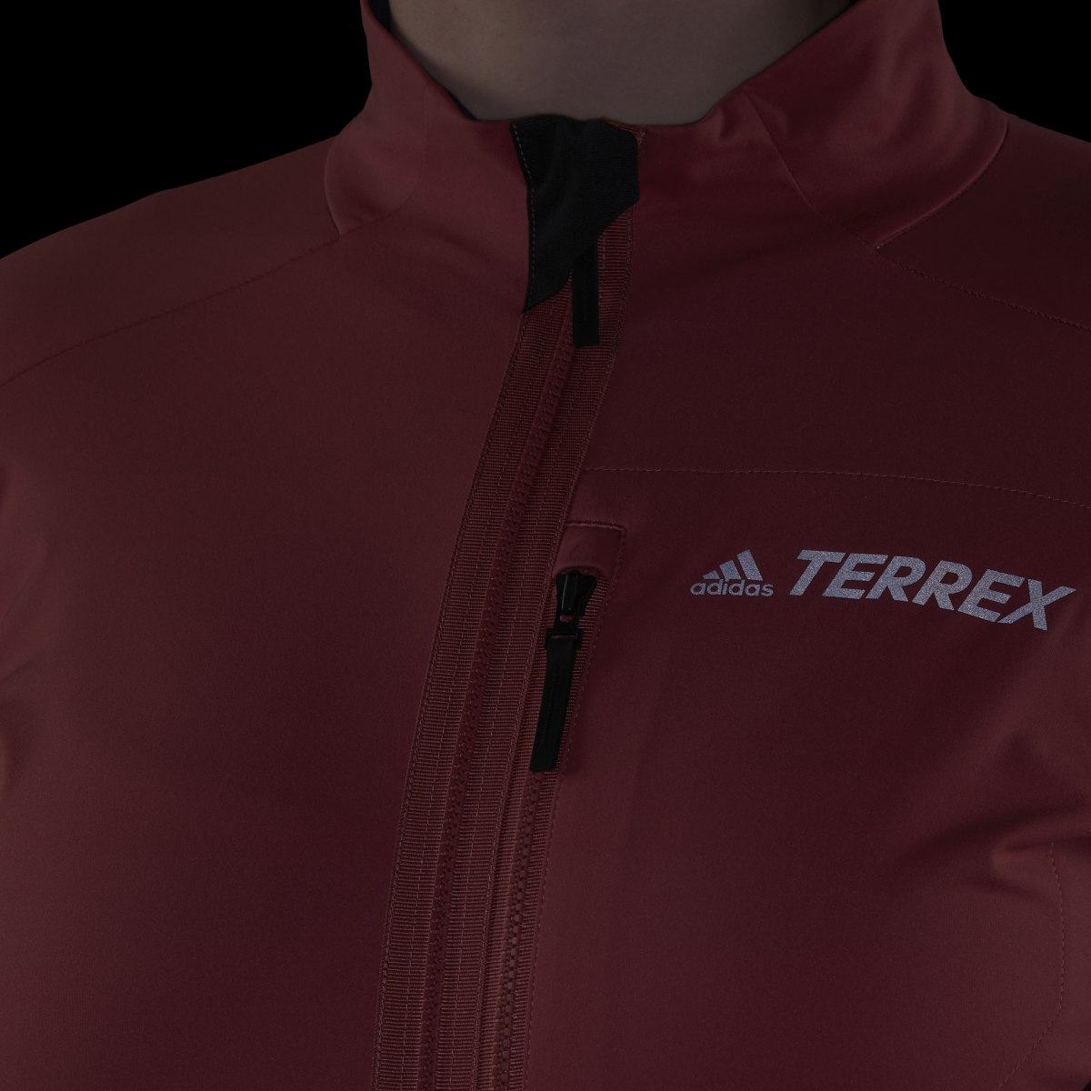 Adidas Terrex Xperior Cross-Country Ski Soft Shell Jacket. 9