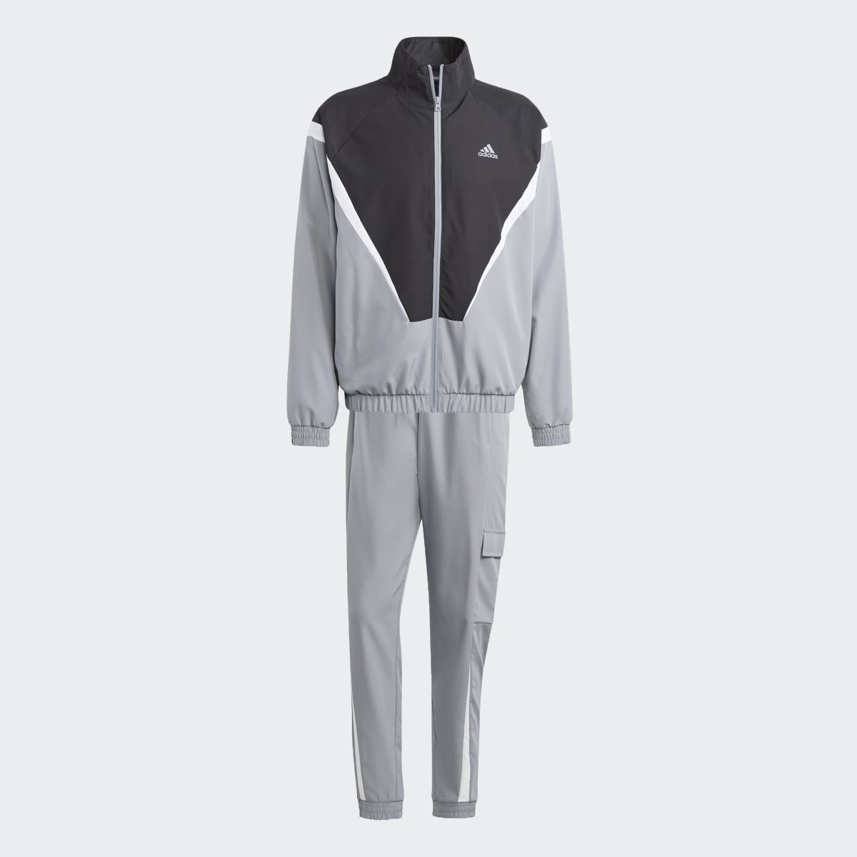 Adidas Sportswear Woven Non-Hooded Track Suit. 7