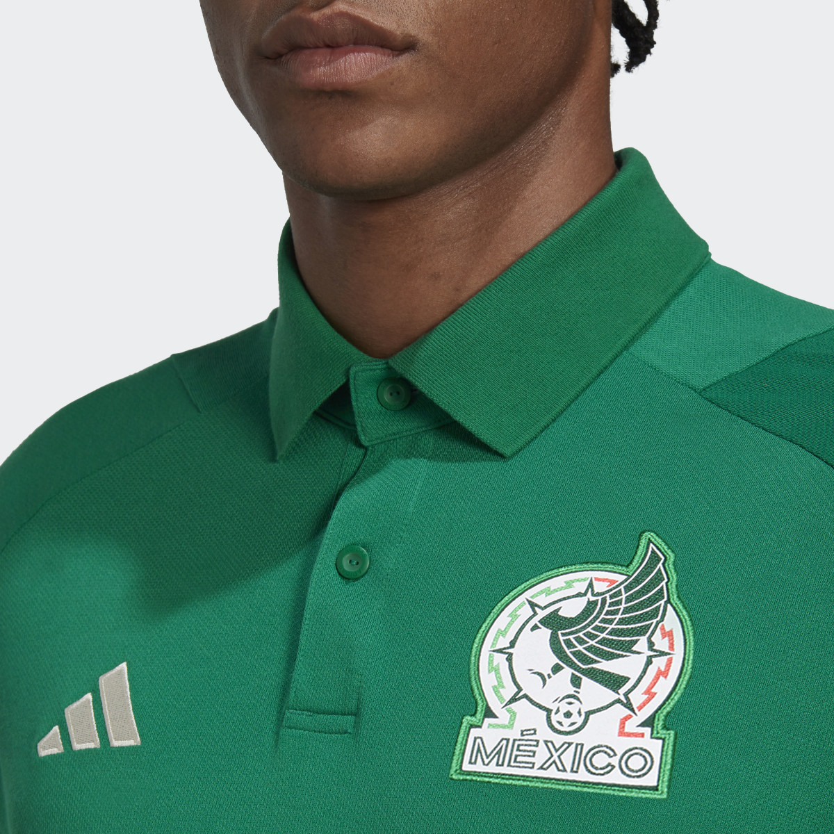 Adidas Playera Polo Selección Nacional de México Tiro 23. 6