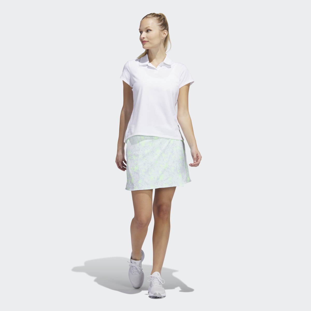 Adidas Jupe-short de golf jacquard Essentials. 5