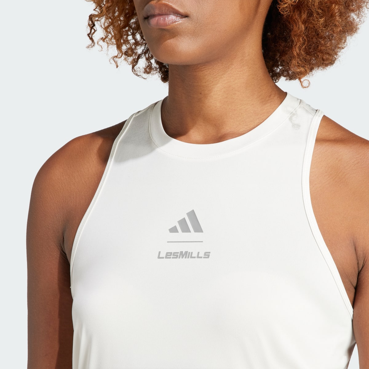 Adidas Les Mills Graphic Tank Top. 5