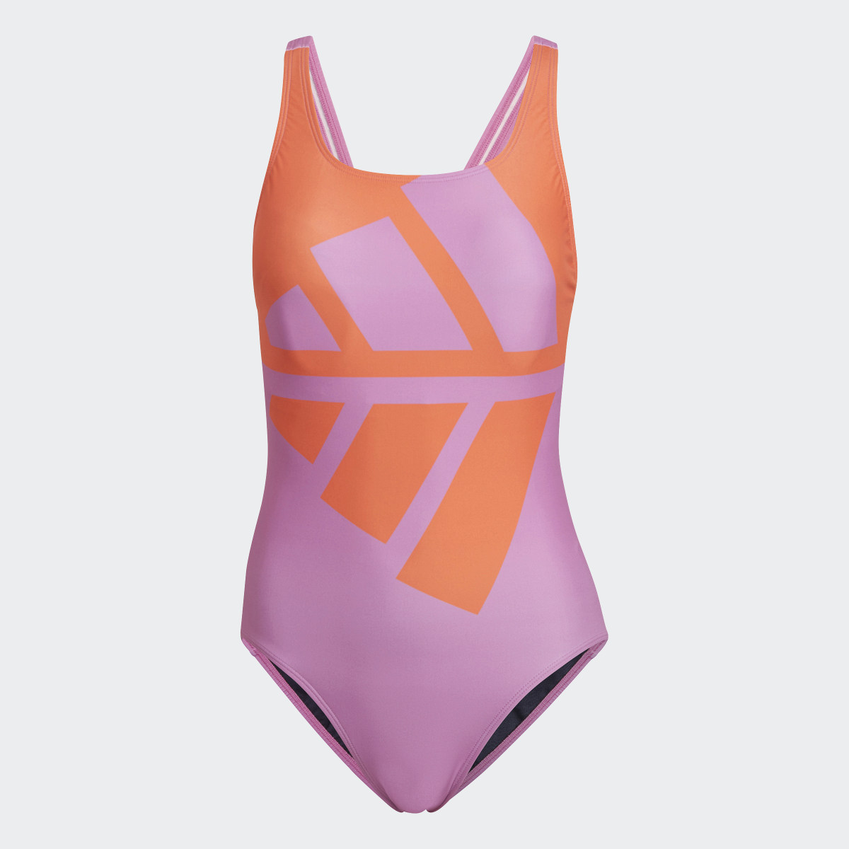 Adidas Logo Graphic Swimsuit. 5