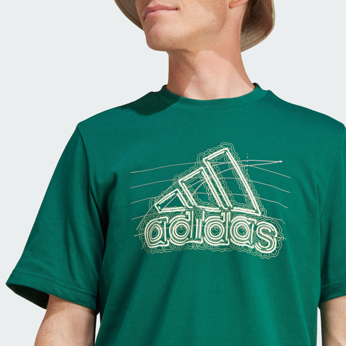 Adidas Camiseta Growth Badge Graphic. 7