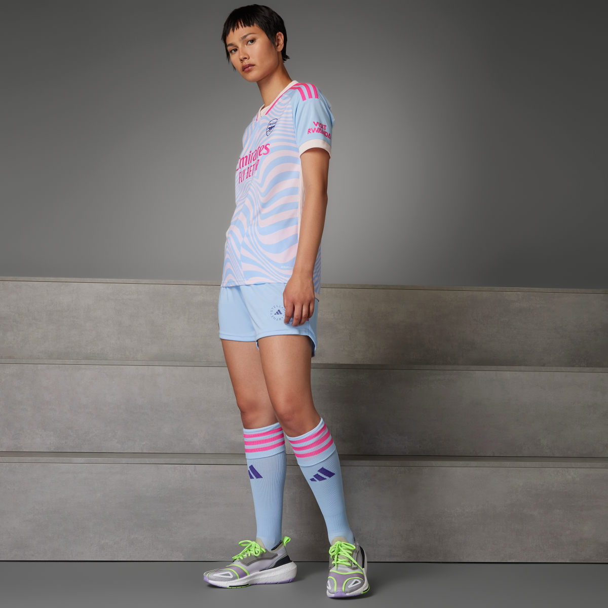 Adidas Short Arsenal x adidas by Stella McCartney. 10