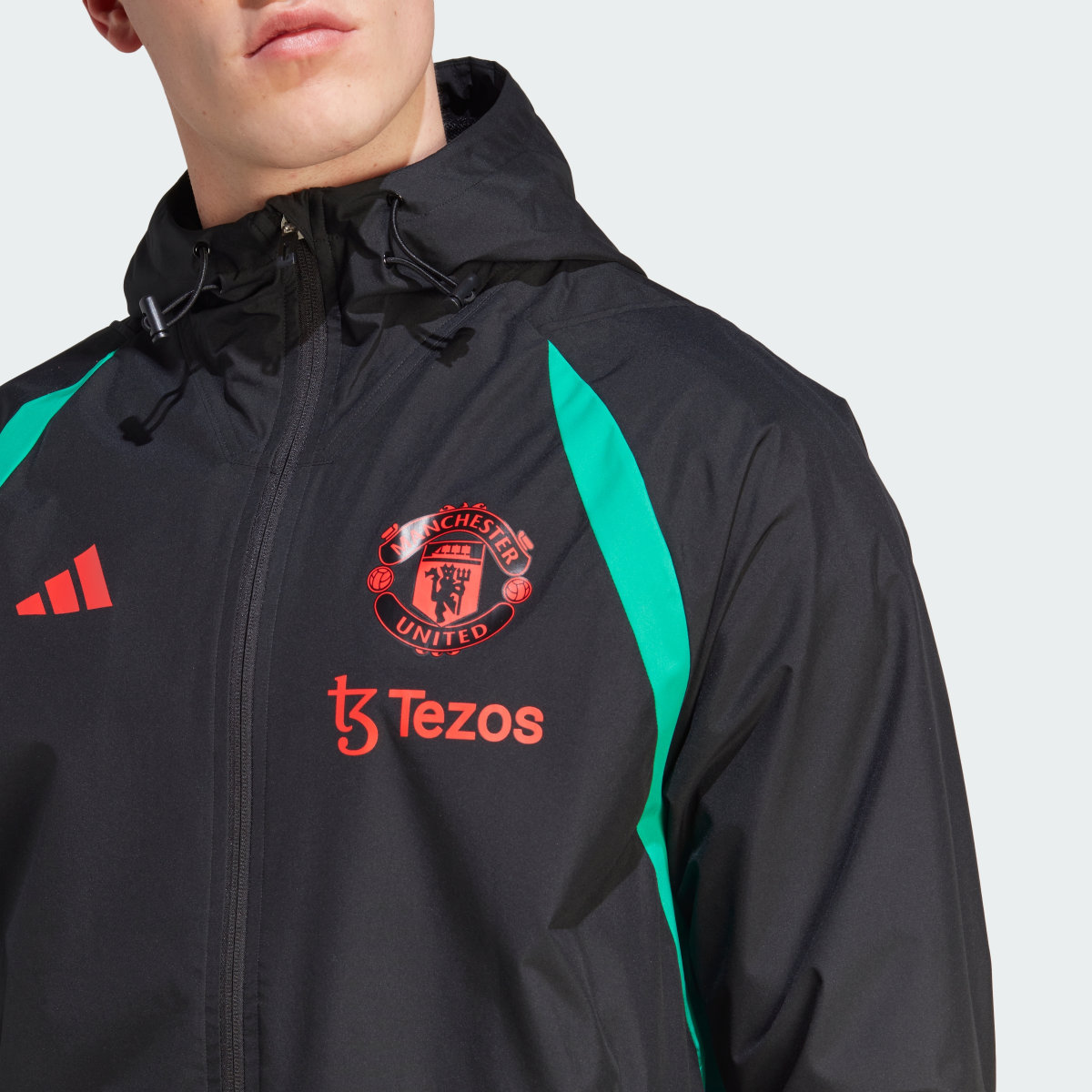 Adidas Casaco All-Weather Tiro 23 do Manchester United. 6