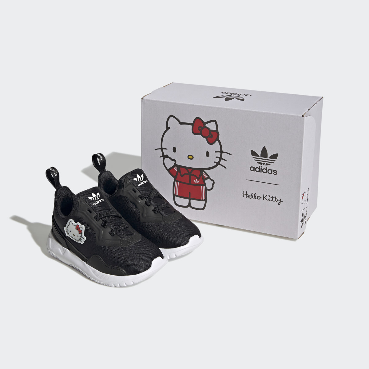 Adidas cheapest X Hello Kitty toddler flex sneakers