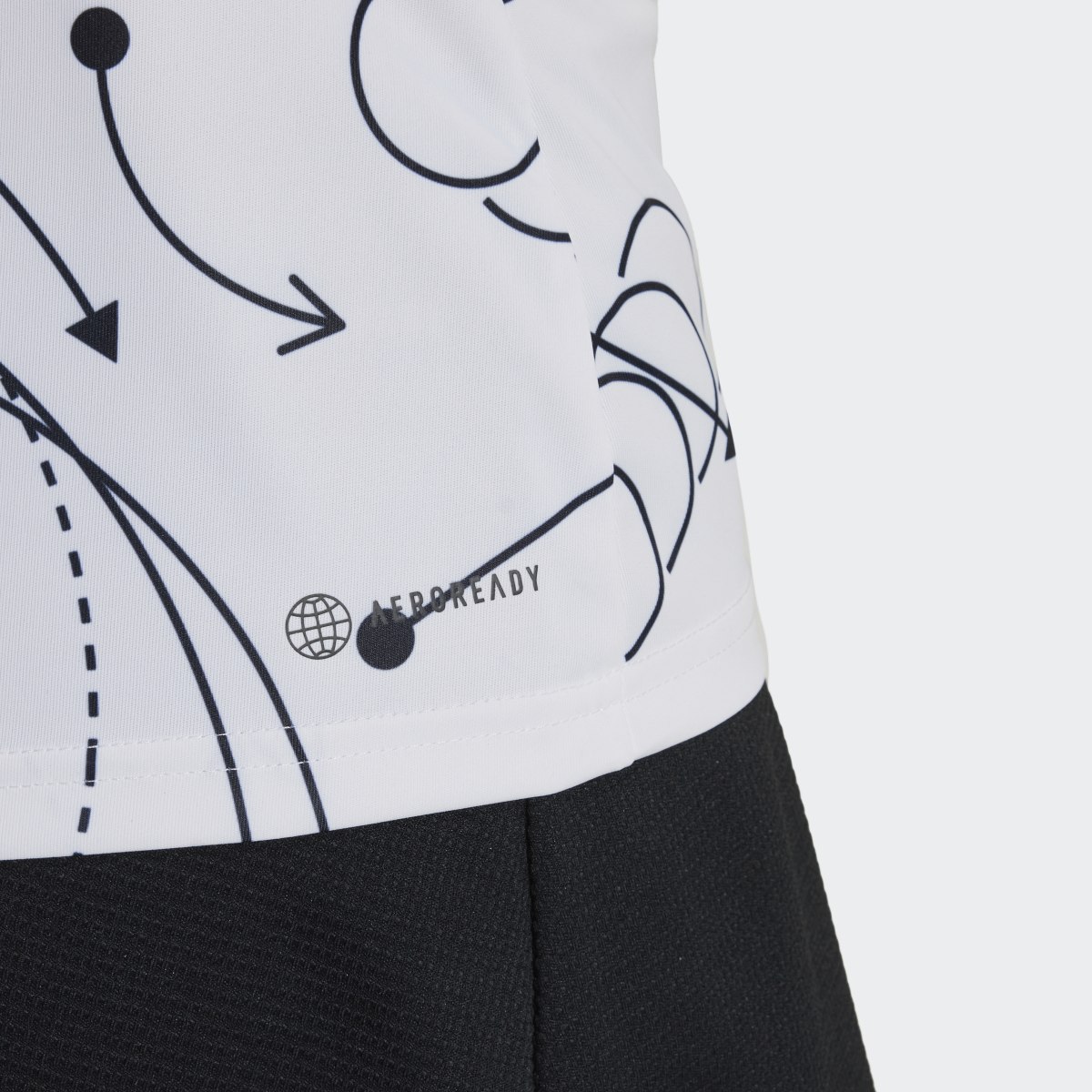 Adidas Camiseta sin mangas Club Tennis Graphic. 8