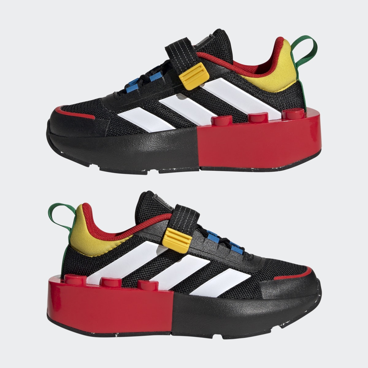 Adidas Chaussure lacets élastiques et scratch sur le dessus adidas x LEGO® Tech RNR. 10