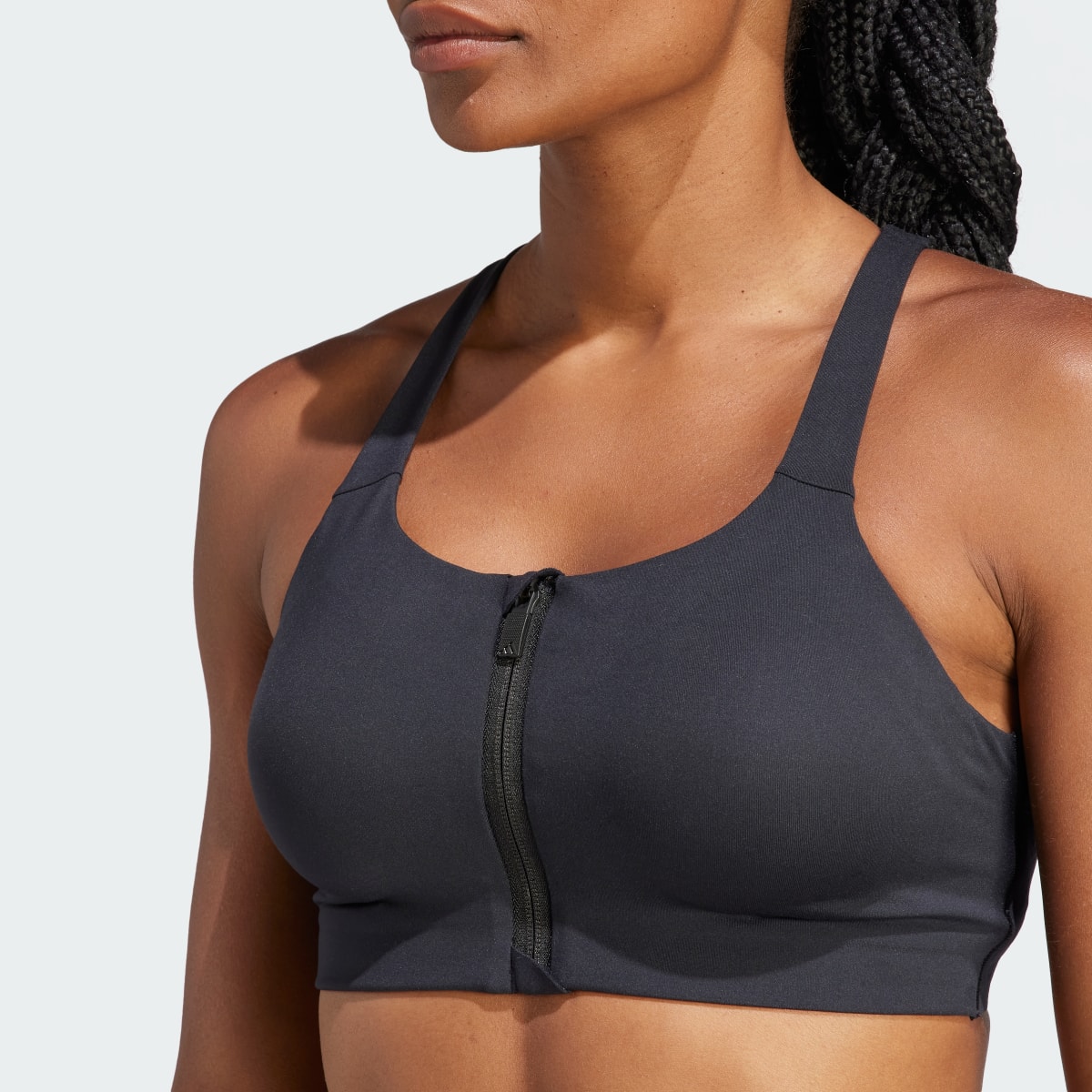 Adidas TLRD Impact Luxe High-Support Zip Bra. 8